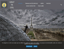 Tablet Screenshot of gratte-ciel-cachan.com